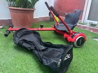 Hoverboard con silla y funda 