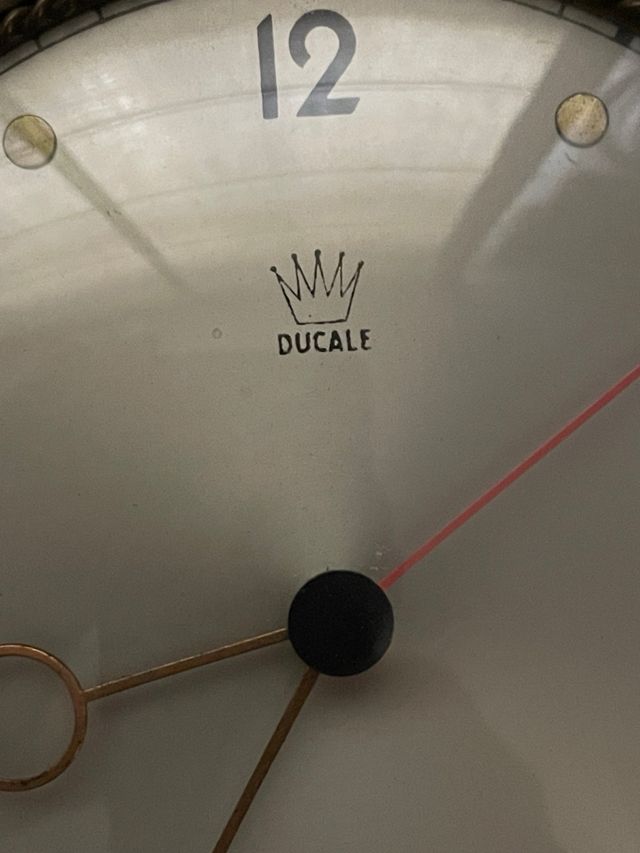 Orologio Barovier & Toso con cornice torchon