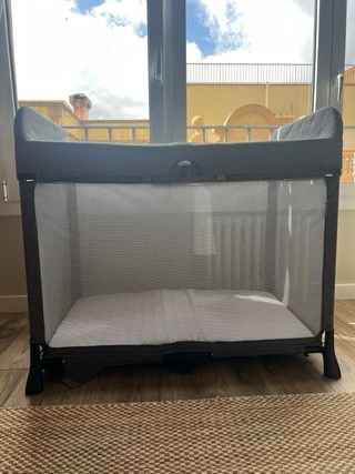 Cuna de viaje Bugaboo gris