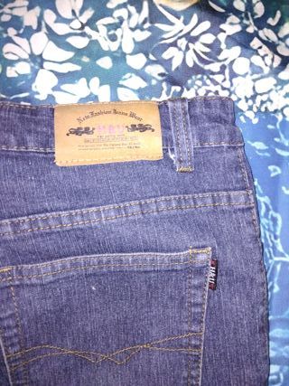 Pantalón tejano azul