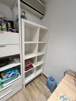Estantería Kallax Ikea 8 huecos + Patas Kallax