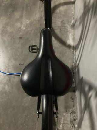 Bicicleta Paseo ELOPS Negra cesta incluida 