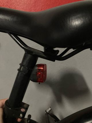 Bicicleta Paseo ELOPS Negra cesta incluida 