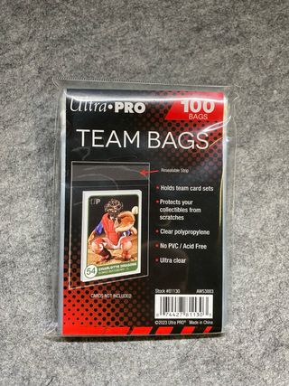 Ultra Pro 100 Bolsas para Tarjetas Team Bags