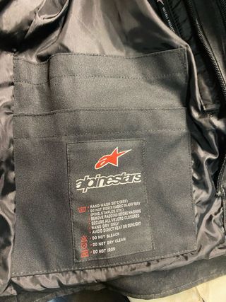 Chaqueta Moto Alpinestars xl + Guantes