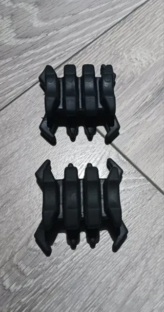 Damper para palas de arco compuesto.