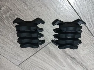 Damper para palas de arco compuesto.