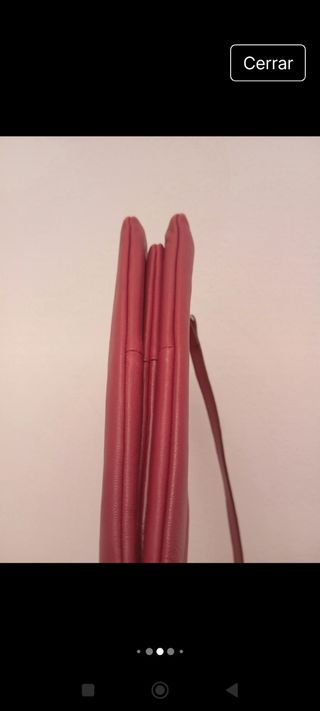 Bolso pequeño Massimo Dutti Rojo
