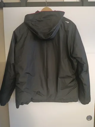 Abrigo Decathlon impermeable mujer,con forro polar