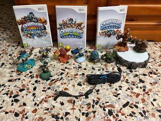 Lote Skylanders 3 Juegos Wii + Base