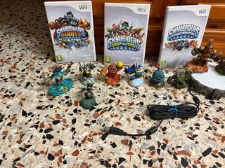 Lote Skylanders 3 Juegos Wii + Base