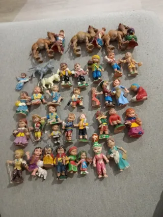Lote Figuras Belén Antiguo
