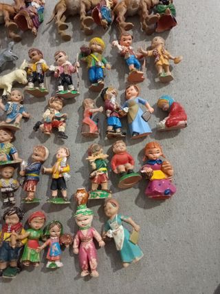 Lote Figuras Belén Antiguo