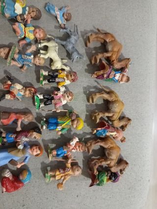 Lote Figuras Belén Antiguo