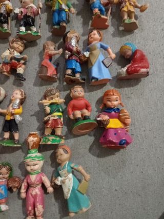 Lote Figuras Belén Antiguo