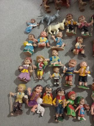 Lote Figuras Belén Antiguo