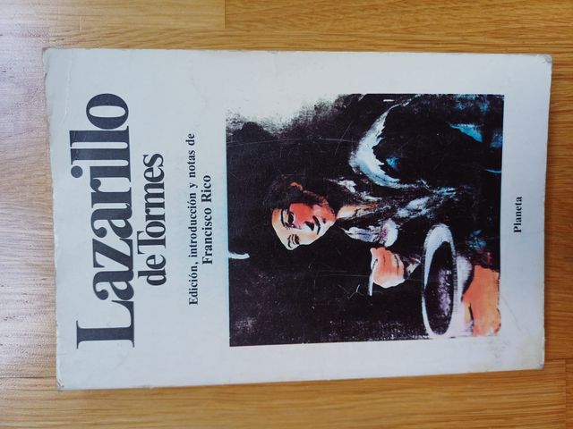 El lazarillo de tormes. Francisco rio, catedratico