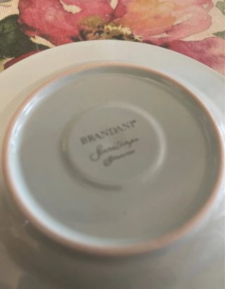 Coppia Tazzine Caffè Porcellana Azzurro