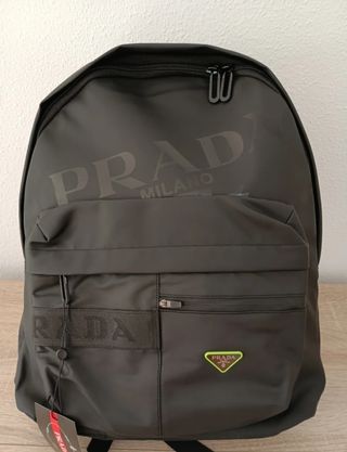 Mochila Prada Verde Oliva
