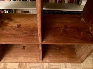 Libreria in teak massiccio