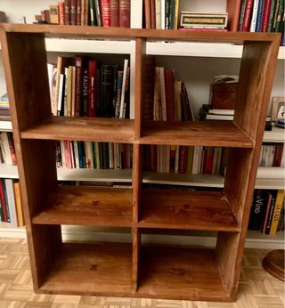 Libreria in teak massiccio