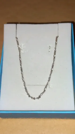 Cadena Plata Ley 925 Figaro 60cm