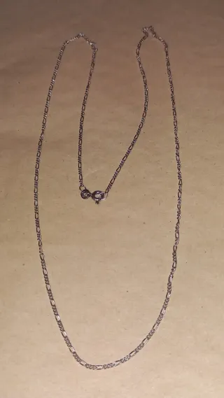 Cadena Plata Ley 925 Figaro 60cm