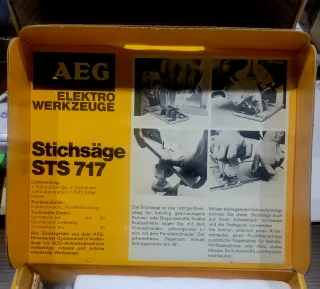 Sierra de calar AEG STS 717
