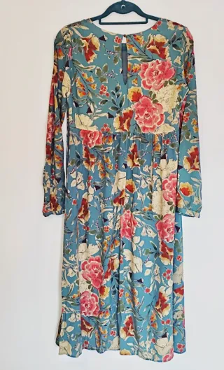 Vestido midi Tintoretto floral
