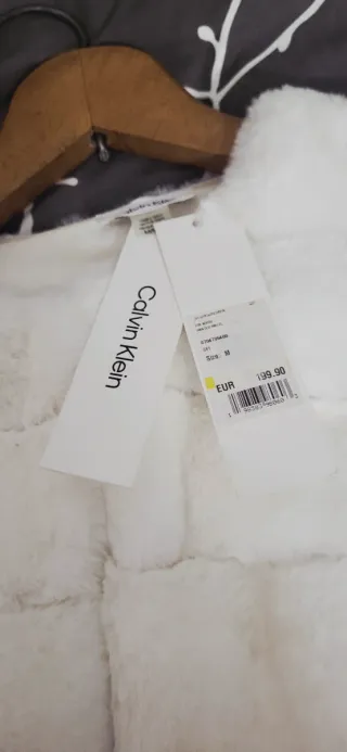 Torera Calvin Klein Blanca Talla M
