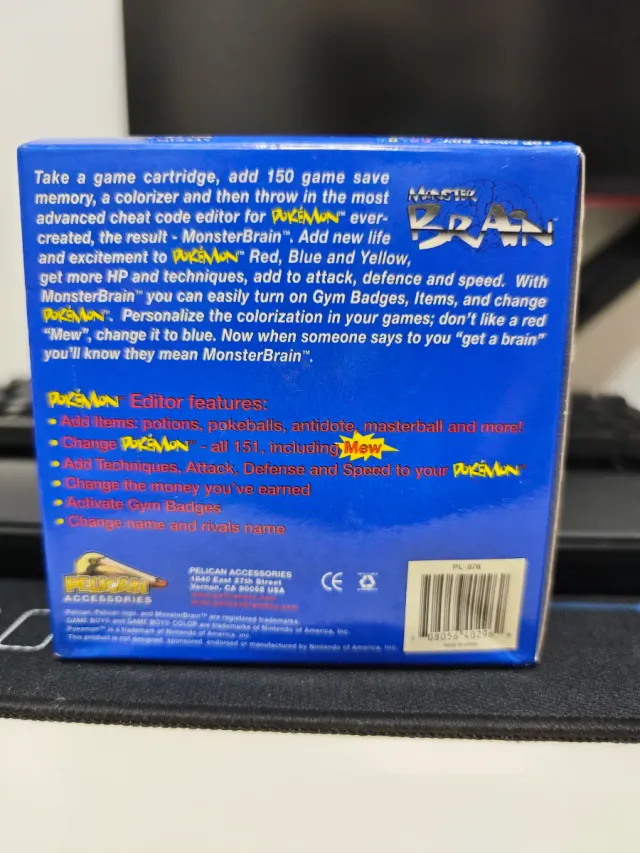 Pelican Monster Brain Editor Pokemon Game Boy
