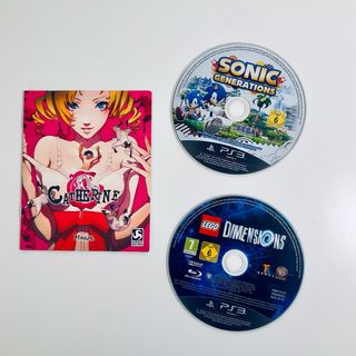 Manual Catherine PS3 Sonic lego dimensions sony
