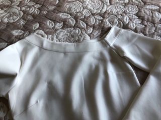 Maglietta bianca maniche lunghe