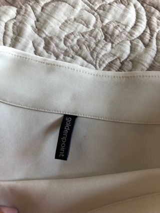 Maglietta bianca maniche lunghe