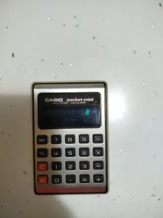 Calculadora Casio Pocket-Mini Vintage