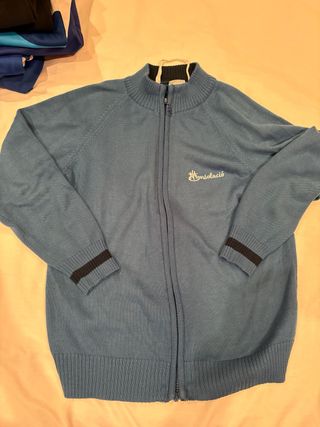 Chaqueta punto Mare Molas azul