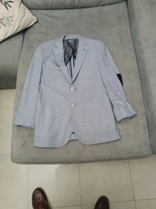 Chaqueta americana niño azul M