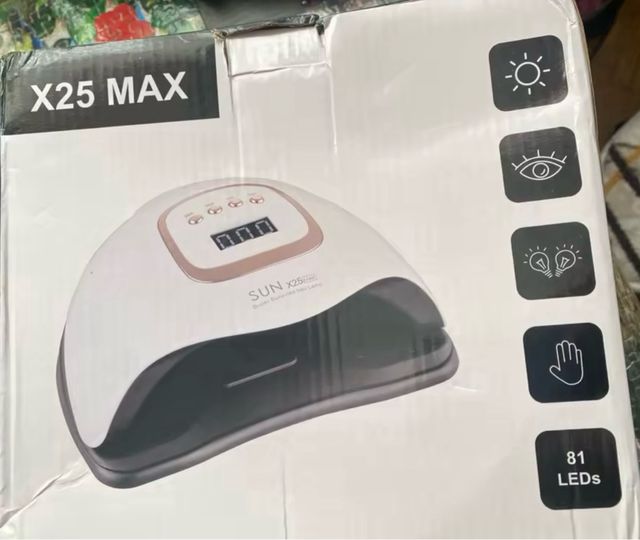 Lámpara Uñas SUN X25 MAX Secado Rápido