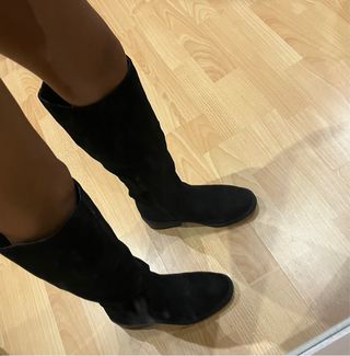Botas altas negras