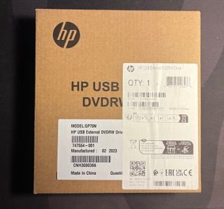 Grabadora DVD Externa HP GP70N USB
