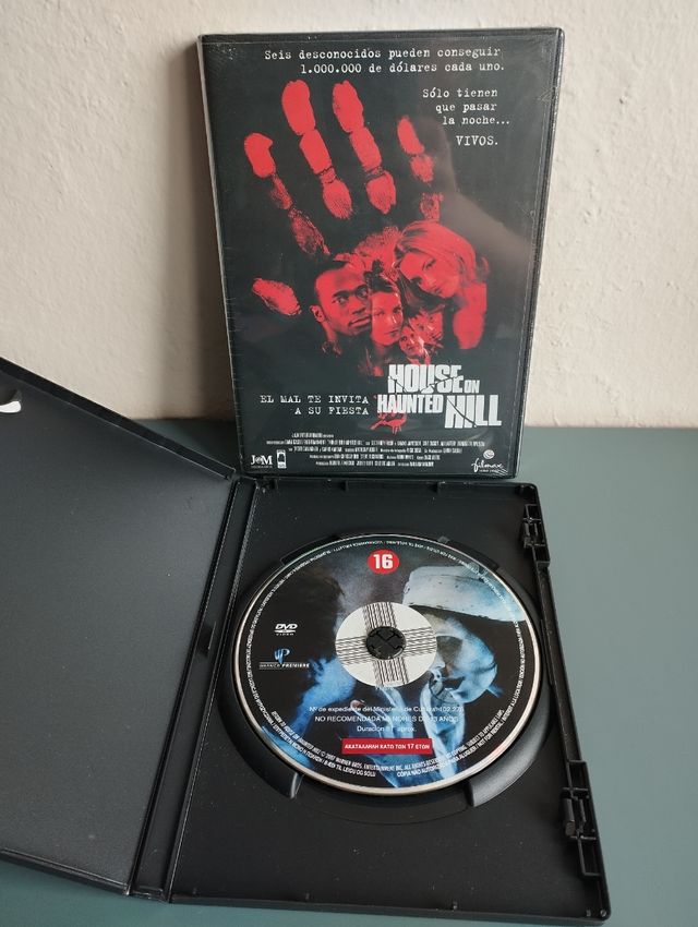 DVD Lote House on Haunted Hill 1 y 2 Terror
