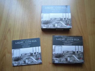 DOBLE CD MOZART LUCIO SILLA HARNONCOURT TELDEC