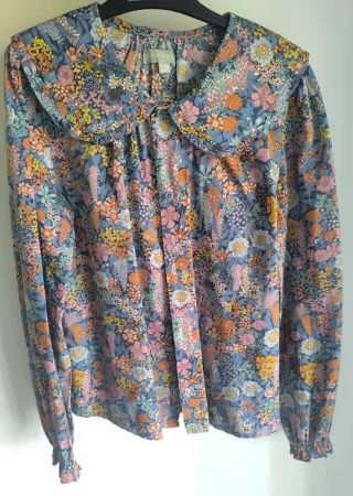 Blusa Coconut floral talla 11-12 años