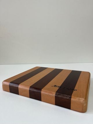 Tagliere in legno Arte Legno a strisce