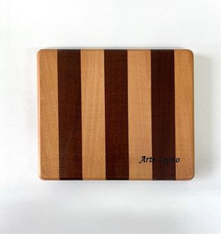 Tagliere in legno Arte Legno a strisce