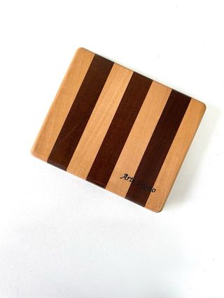 Tagliere in legno Arte Legno a strisce
