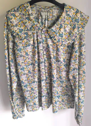 Blusa Coconut floral manga larga 11-12 años