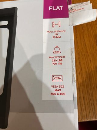 Soporte TV ONE FOR ALL OLED/QLED/LED 32-90