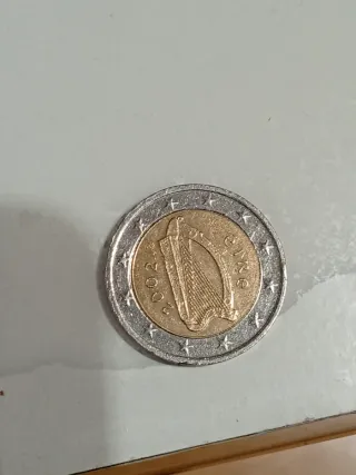 Moneda 2 Euros Irlanda 2002 Harp