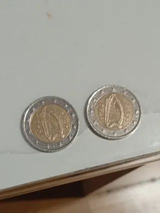 Moneda 2 Euros Irlanda 2002 Harp